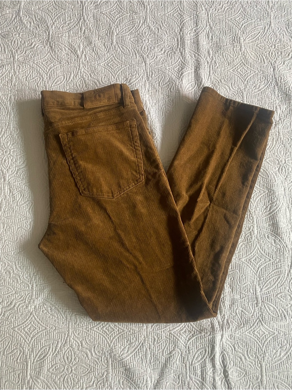 Ralph Lauren Men's Corduroy Pants in Deep Brown